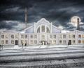 Archivbild: Brückner&amp;Brückner/exb
An der Giebelseite der historischen Ofenhalle wird künftig der Original-Ausschnitt des Südhausquerfensters im Kölner Dom von Gerhard Richter zu sehen sein. Außerdem wird die Ofenhalle selbst zur Galerie weiterer internationaler Künstler.