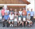 Bild: hcz/exb
Die Geehrten der 7er-Kameradschaft mit Vorsitzenden Peter Ertl (hinten, 2. von rechts) und bezirksvorsitzenden Horst Embacher (vorne, links).