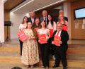Bild: wrm/exb
Die besten Absolventen des BSZ Neustadt/WN: Sevgi Bayraktar, Selina Deubzer, Michele-Peter Bachmann (vorne, von links), Ida Ederer, Kristin Liebstein, Christina Burger, Annalena Bauer (2. Reihe, von links) und hinten 3. Bürgermeister Heribert Schubert, Schulleiter Eduard Bauer und stellvertretender Schulleiter Frank Eckstein.