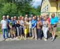 Bild: Kerstin Maunz/exb
Zwischenbilanz zogen der Referent für Vereinsberatung Klaus Hernes (Dritter von links) und Teilnehmer diverser Workshops am Sonntag im Sportheim des TUS Schnaittenbach. Mit auf dem Bild die TuS-Vorsitzende Gerald Dagner (rechts) und Kerstin Maunz (Vierte von rechts).