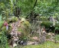 Bild: Stumpfi/Kunstverein Unverdorben/exb
"Elfenreich" ist der Arbeitstitel dieses Land-Art-Werks, das Schüler der Realschule Neunburg und des Gymnasiums Oberviechtach mit Studenten aus Pilsen in Untermurnthal gestaltet haben.