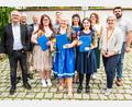Bild: Schophoff/exb
Die Jahrgangsbesten wurden mit dem Staatspreis der Regierung der Oberpfalz für sehr gute Leistungen ausgezeichnet.