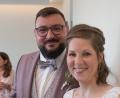 Bild: nza
Julia und Jürgen gaben sich das Ja-Wort und gingen den Bund der Ehe ein.