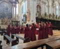 Bild: pz
Bei der Konzertreise durch Bayern stand für den Chor der Kathedrale von Ripon unter Leitung von Dr. Ronny Krippner auch ein Auftritt in der Basilika Waldsassen auf dem Programm.