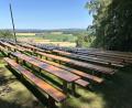 Bild: Andreas Royer
Die größte „Loge der Oberpfalz“ ist vorbereitet: Schon Tage vor dem Annabergfest werden sich am Nordhang wieder Hunderte von „Ansitzern“ niederlassen.