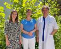 Bild: Susanne Hornauer/exb
Kathrin Hofstetter, Dorothee Kühnau, Dr. Josef Zäch (von links).
