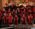 Bild: kro
Optisch und gesanglich für Aufsehen sorgte der Chor "Music & More".