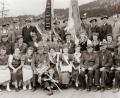Repro: Archiv Wiche/exb
Die Schützengesellschaft Mehlmeisel war 1955 mit Festdamen zu Gast in Waldeck.