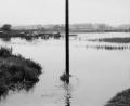 Bild:  Stadtarchiv Weiden/ Sammlung Bonkoß
Hochwasser in Weiden 1954: "Das Naabtal gleicht einer Seenplatte", titelte am 12. Juli 1954 der Neue Tag.