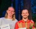 Bild: Florian Miedl/Luisenburg-Theater
Mats Visser und Adam Demetz bei der Preisverleihung.