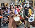 Bild: Wolfgang Steinbacher
Der historische Festzug führte vom Malteserplatz durch die Fußgängerzone zum Marktplatz.