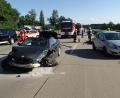 Bild: Auer, Alexander
Karambolage auf der A93 bei Bad Abbach