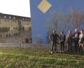 Bild: brü
Die Ursensollener CSU Gemeinderäte Johann Fehlner, Marina Hoffmann, Günther Kugler, Josef Hummel und Fraktionssprecher Achim Kuchenbecker machten sich ein Bild von dem Gelände.