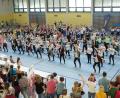 Bild: exb
Über 600 Mädchen und Buben,  aufgeteilt in 50 Gruppen,  begeistern mit Tanz, Show und Akrobatik.
