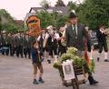 Bild: agr
Der Festzug bewegte sich vom Dorfplatz bis zum Anwesen Probst.