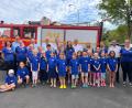 Bild: Feuerwehr Süß
19 Kinder können sich nun bei den "Süßer Feuerdrachen" die Feuerwehr nahebringen lassen.