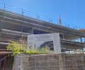 Bild: cv
Für den Neubau der Maria-Schwägerl-Schule in Nabburg gibt der Landkreis in diesem Jahr rund 4,5 Millionen Euro aus. Derzeit laufen Arbeiten auf dem Dach.