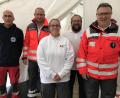 Bild: mma
Markus Siegert, Christian Birner, Tanja Wagner, Stefan Hirsch und Daniel Weidner hatten am Abschlusstag auf dem Frohnberg Dienst.