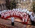 Bild: Michael Vogl
Die Regensburger Domspatzen mit Benjamin Appl im Dom St. Peter.