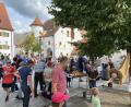 Bild: aub
Der Spitalhof wird wieder zum Schauplatz für das Mini-Bürger-Fest.
