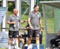 Archivbild: Hubert Ziegler
DJK-Trainer Kai Hempel (rechts) und sein "Co" Markus Kipry (links) sind am Verzweifeln: Wann gelingt endlich der erste Saisonsieg? Im Heimspiel gegen den TSV Abtswind?