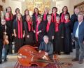 Archivbild: Ensemble Kreuzer/exb
Der Frauenchor Ensemble Kreuzer nach dem Konzert 2023 in der Stadtpfarrkirche Tirschenreuth.