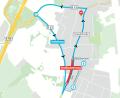 Grafik: Quelle: Gemeinde Altenstadt/WN – Grafik: Marco Meier
Einseitige Straßensperrung in Altenstadt: Ab 2. September ist die Hauptstraße ab der Bapist-Kraus-Straße bis zum Forstweg für Verkehr Richtung Weiden gesperrt. Ein Umleitung findet über den Kreisverkehr statt.