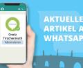 Bild: Marco Meier
Das Onetz ist auch mit einem Kanal für den Landkreis Tirschenreuth beim Messenger Whatsapp vertreten.