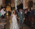 Bild: kro
Strahlend verlassen Lisa und Franziskus Stopp die Basilika.