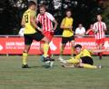 Bild: Dieter Jäschke
Keinen Sieger gab es im Kreisliga-Duell zwischen dem VfB Rothenstadt und dem SV Kulmain (2:2). In dieser Szene kämpft der Rothenstädter Christian Langendorf (Mitte) mit Christoph Dumler (rechts) und Benedikt Weber vom SV Kulmain um den Ball.