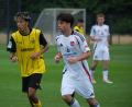 Bild: Stephan Keller
Noah Keller (hier im weißen Club-Trikot bei einem Testspiel gegen Dortmund) weilt derzeit mit der deutschen U17 beim Vier-Nationen-Turnier in Duisburg.