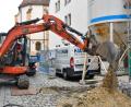 Bild: Petra Hartl
Die Franziskanergasse in Amberg wird aufgrund von Bauarbeiten voraussichtlich bis Freitag, 6. September, gesperrt sein. Ein Grund der Bauarbeiten ist, dass ein Stromanschluss für ein Gebäude hergestellt wird.
