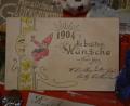 Bild: jr
Auch diese Neujahrskarte aus dem Jahr 1904 ist bei der Ausstellung zu sehen.