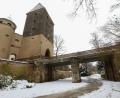 Bild: Wolfgang Steinbacher
Die Brücke über den Stadtgraben vor dem Ziegeltor soll möglichst neu gebaut werden. Die Schäden sind für eine Sanierung wohl bereits zu groß.