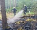 Symbolbild: Feuerwehr Wolfsbach
Großeinsatz für die Feuerwehren am Samstag. Zwischen Stein und Trausnitz brennt es in einem abschüssigen Waldstück.