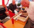 Bild: fpoz
Der Pulled-Pork-Burger von Florian Wagner wurde mit viele Liebe zum Detail vorbereitet.