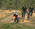 Bild: jr
Voller Eifer nahmen zahlreiche Mountainbiker die neue Flow-Trail-Strecke in Beschlag.
