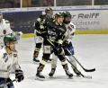 Archivbild: Hubert Ziegler
Michael Kirchberger (Zweiter von rechts) und der ERSC Amberg kennen die Erding Gladiators bestens. Diese Szene stammt auf dem Play-off-Viertelfinale der Vorsaison.
