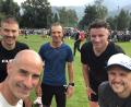 Bild: Walter Anrold
Laface-Sportler beim Ironman Zell am See 2024 (von links): Johannes Stauber, Walter Arnold, Lothar Richthammer, Florian Arnold und Jürgen Weiß.