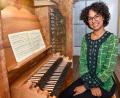 Bild: Petra Hartl
Karen Hernandez, die aus Kuba stammt und in Regensburg lebt, spielte in der Schulkirche auf der Orgel. Ein Konzert noch, dann endet die Reihe Amberger Orgelmusik am Samstag, 14. September, für dieses Jahr.