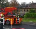 Bild: gf
Dieses Gebäude in der Nürnberger Straße in Hirschau ging am frühen Sonntagmorgen in Flammen auf.
