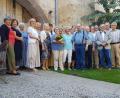 Bild: gi
Helene Rolle (mit Blumenstrauß) feiert ihren 80. Geburtstag. Dazu gratulierte eine große Vereins-Abordnung und ließ die Jubilarin hochleben.