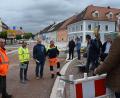Bild: bnr
Nach diesem Wochenende gehört die Baustelle "Haas-Kreuzung" der Vergangenheit an. Der Bau- und Umweltausschuss macht sich ein Bild vom Baufortschritt.