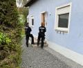 Bild: PI Wörth an der Donau
Die Bereitschaftspolizei beim Einsatz in Dengling.