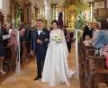 Bild: fvo
Susanne und Richard Völkl nach der Trauung in der Wallfahrtskirche Mariä Heimsuchung am Fahrenberg.