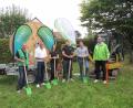 Bild: fg
Beim Spatenstich in Hirschau: Norbert Lehmeier (Rollout Manager Glasfaser Direkt), Bürgermeister Hermann Falk, Fikreta Neslanovic (Projektleiterin) und Irfan Batilovic (Bauleiter), Raphael Peschkes und Patric Noack (beide von Glasfaser-Direkt).