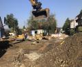 Bild: wro
Derzeit läuft in Triebendorf, das zur Marktgemeinde Wiesau gehört, die Dorferneuerung. Die Behinderungen sind unumgänglich, damit aus dem Dorf, wie Toni Dutz betonte, das schönste Dorf werden kann.