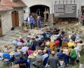 Bild: gri
Auch die dritte Auflage des Singspiels "Das Leben, das Holz und ich" in der Molzmühle ist gut besucht.