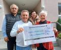 Bild: Martin Merkl
Anlässlich des 75. Geburtstags von Werner Schulz kamen Spenden in Höhe von 1935 Euro für den Förderkreis Altenhilfe zusammen. Von links: Förderkreis-Schatzmeister Reinhold Birner, Werner Schulz, 2. Bürgermeisterin Bärbel Birner und die stellvertretende Förderkreis-Vorsitzende Hildegard Kohl.