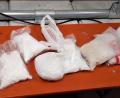 Bild: Zollfahndungsamt München
Polizei und Zoll haben bei einer Kontrolle 7,6 Kilogramm Methamphetamin (Crystal-Meth) sichergestellt.